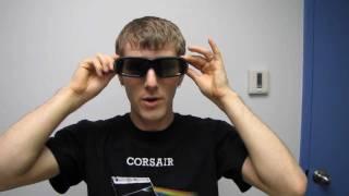 NVIDIA 3D Vision 2 Stereoscopic Gaming Glasses Kit Unboxing & First Look Linus Tech Tips