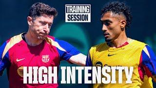 FULL FOCUS ON THE PSG GAME   FC Barcelona Training 