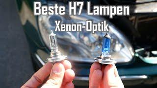 Die besten H7 Lampen im Xenonlook  Maruta H7 Leuchtmittel Xenon-Optik