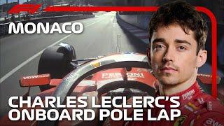 Charles Leclerc’s Pole Lap  2024 Monaco Grand Prix  Pirelli