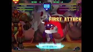 The Beauty of MvC2 - Magneto Double Snap Kill vs Iron Man A2G 200% .10.15.22.