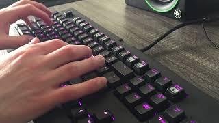  ASMR Typing Assortment No Talking on Various Keyboards ⌨️