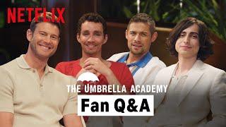 The Umbrella Academy Cast Answers Burning Fan Questions  Netflix