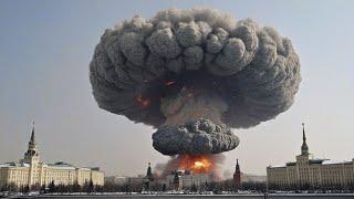 A HUGE EXPLOSION HAPPENED IN MOSCOW CITY PUTINs Presidential Palace was destroyed by a US missile