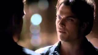 The Vampire Diaries - Damon and Stefan run into Charlotte 4X08
