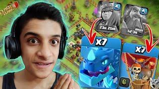 آموزش اتک زدن با الکترو دراگ در تاون هال ۱۱ th11 Electro Dragon attack strategy