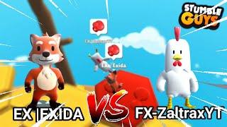 EX Exida VS FX-ZaltraxYT Tapi Boleh Tinju - Stumble Guys