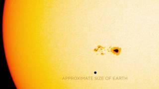 NASA’s SDO Watches a Sunspot Turn Toward Earth