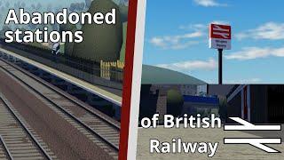 Abandoned or Disused stations in British railway Roblox Part 1