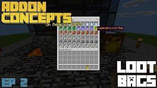 Minecraft Loot Bags Addon Concept EP 2