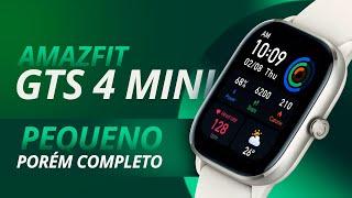 Amazfit GTS 4 Mini o smartwatch baratinho e completão