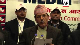 Election official says turnout was more than 70 percent in Nepal elections