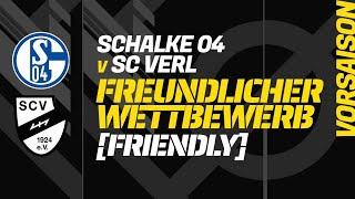 SCHALKE 04 v SC VERL Freundschaftsspiel Vorsaison Fußballspielzentrum