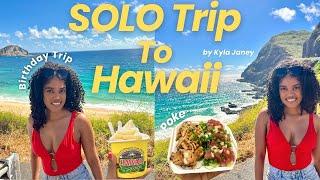 SOLO HAWAII TRIP VLOGBirthday TripOahuHonolulu...