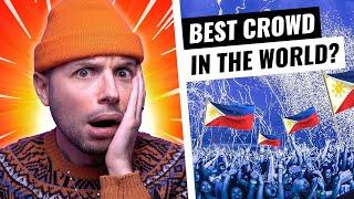 FILIPINO CONCERT CROWDS are TOO MUCH HONEST REACTION
