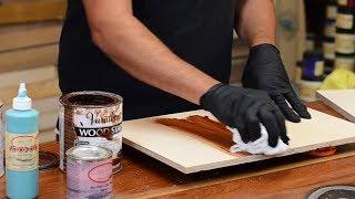 How to Stain Wood 5 Things that you should NEVER do