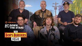 Sit Down with the Stars of The Bobs Burgers Movie  2022 – Regal Theatres HD