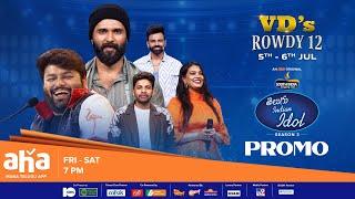 Telugu Indian Idol Season 3 Episode 7&8 Promo  Vijay Devarakonda  Thaman Karthik Geetha Madhuri