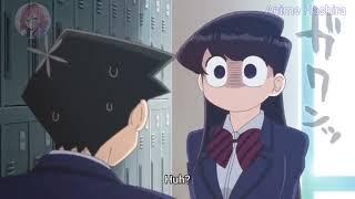 Komi san and Tadano first meet  Anime Hashira