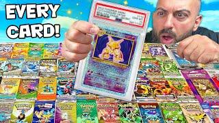 I GRADED EVERY POKEMON CARD