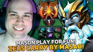 MASON play for FUN  ZEUS CARRY by MASAO FUNNY HERO = FUNNY GAME