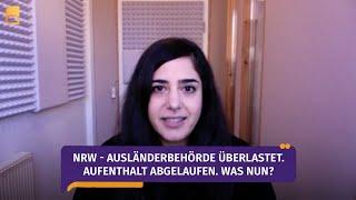 Interview mit Flüchtlingsrat NRW Ausländerbehörden überlastet - Aufenthalt abgelaufen. Was nun?