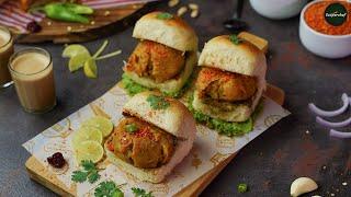 Vada Pav Recipe Authentic by SooperChef Indian Street Food Recipe