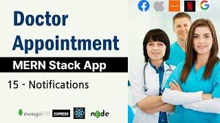 Admin Notification Doctor Appointment System Mern Stack app  mern app