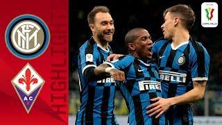 Inter 2-1 Fiorentina  Eriksen Makes Inter Debut in Inter Win  Quarter-final  Coppa Italia