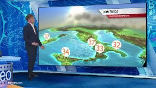 Meteo torna il grande caldo. Attese temperature fino a 40 °C