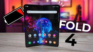 Is Battery Life an ISSUE with the Galaxy Z Fold 4?