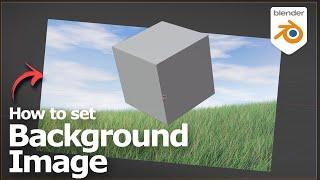How to set background image in Blender for camera view and render