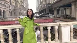 SS22 Trendy Fashion Raincoats. How about Dingy Weather raincoats in the rain?