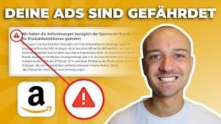 Achtung Deine Sponsored Brands Ads sind gefährdet - Amazon PPC