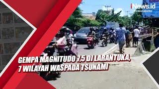 Gempa Magnitudo 75 di Larantuka 7 Wilayah Waspada Tsunami