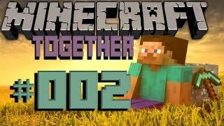 Lets Play Minecraft Together Folge #002 - Pfeil im Knie...