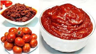 পাকা টমেটো দিয়ে ২টি রেসিপি  Tomato Chutney Recipe Bangla  Paka Tomato Recipe