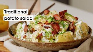 Traditional potato salad