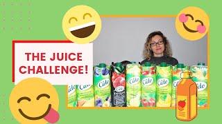 THE JUICE CHALLENGE ПОПРОБУЙ УГАДАТЬ СОК Челлендж  Ну ооочень старое видео