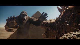 GXK The New Empire  Godzilla vs Kong Egypt Fight Toho Accurate Version