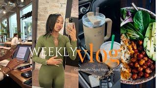 WEEKLY VLOG  Trying vegan food  Gym  routine  taking pictures + Study time