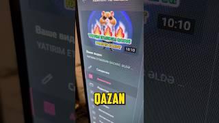 Hamster Combat dan pul qazandım