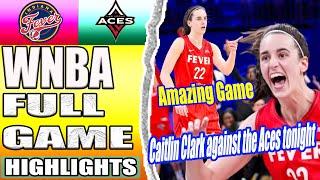 Indiana Fever vs Las Vegas Aces Full Game Highlights 09132024  Womens Basketball  2024 WNBA