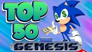 TOP 50 EXPENSIVE Sega Genesis  Mega Drive games