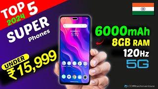TOP 5 Budget Powerful phones under  ₹15999 Rupees 2024 #bigbatteryphone #5g These could Be Best