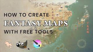 How to Create Fantasy Maps with Free Tools GIMP Krita