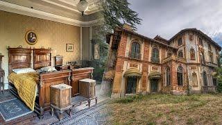 Surreal Abandoned Mansion of Italian Bankers  Fraud Ruined Their Legacy