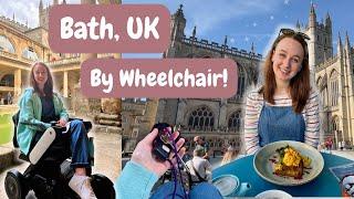 BATH BY WHEELCHAIR Roman Baths TOOTbus Tour Bath Pizza Co Thermae Spa Rooftop Pool and more