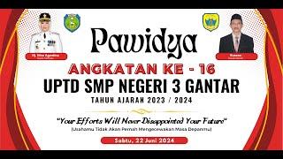 PAWIDYA ANGKATAN KE - 16 UPTD SMP NEGERI 3 GANTAR PART 1