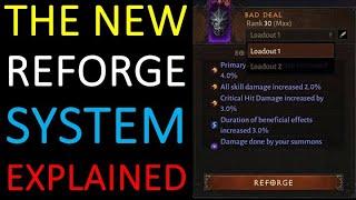 The new reforge system in Diablo Immortal explained Short guide and discussion